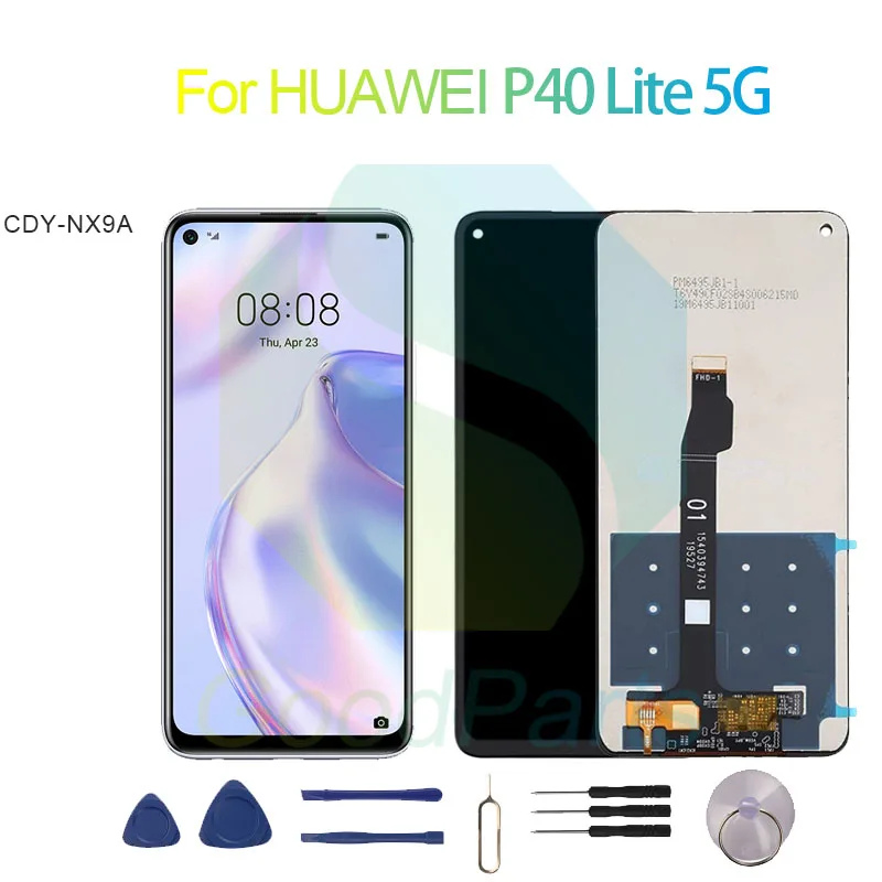 

for HUAWEI P40 Lite 5G LCD Display Screen 6.5" CDY-NX9A P40 Lite 5G LCD Touch Digitizer Assembly Replacement