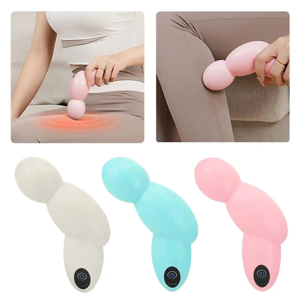 1 قطعة مسدس تدليك صغير آلة اللفافة استرخاء العضلات معدات الجسم المحمولة تدليك تهتز قضيب بندقية الرقبة اللياقة البدنية C2D8 #6