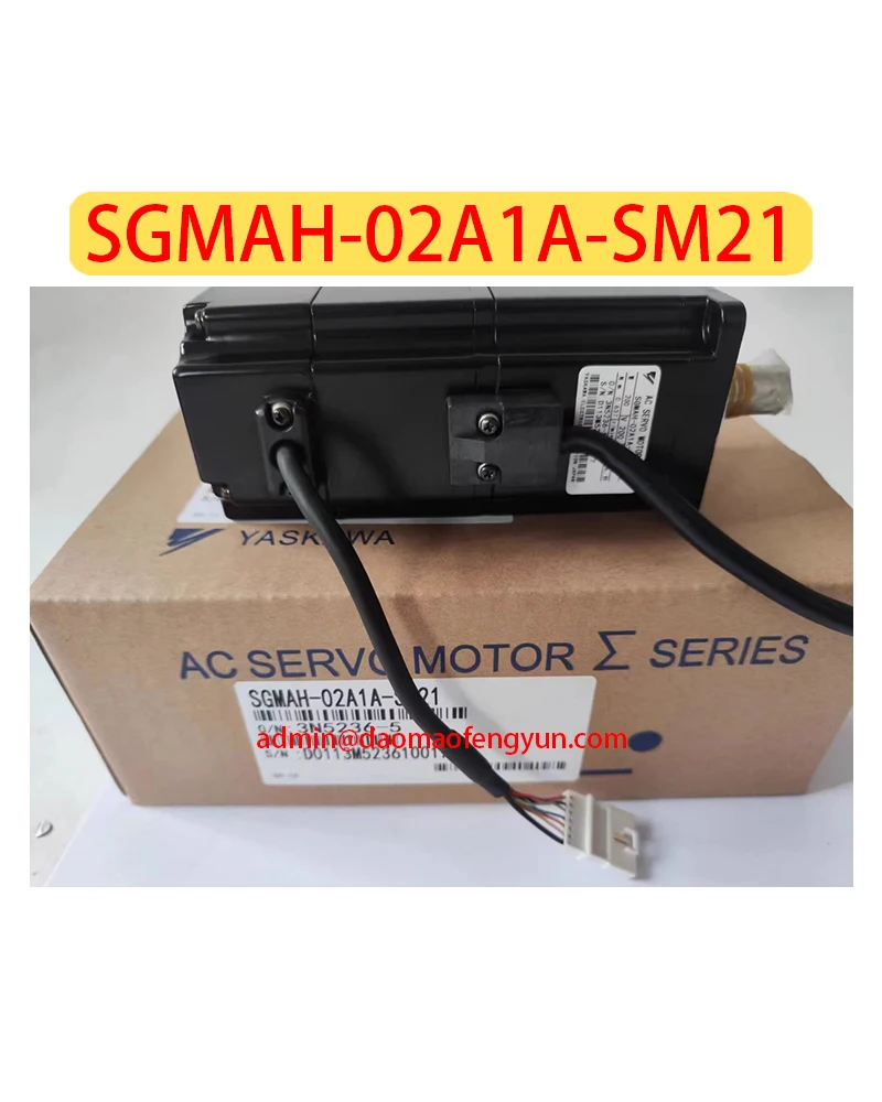 

SGMAH-02A1A-SM21 Brand new Servo motor SGMAH 02A1A SM21，Fast shipping