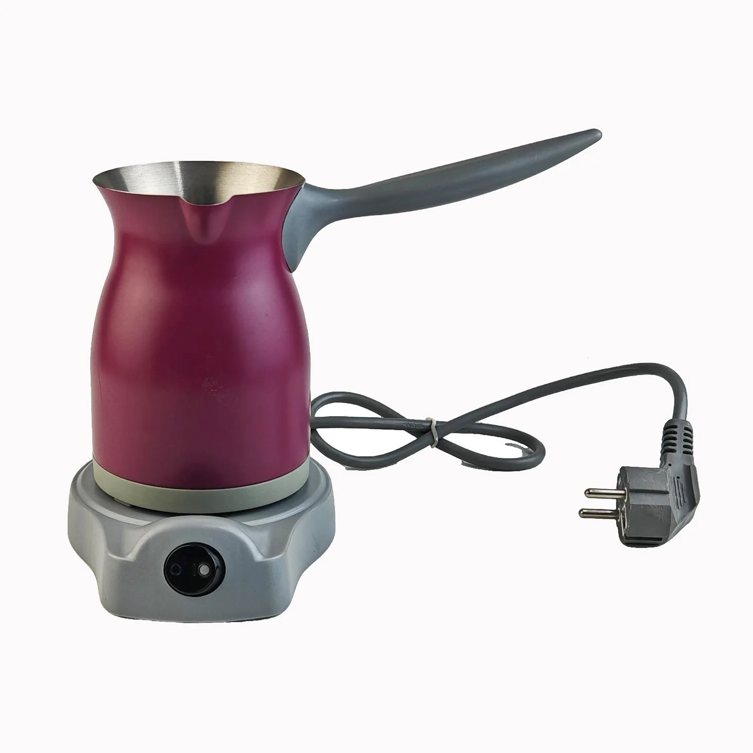 200ml Electric Coffee Pot Portable Espresso Machine Anti-spill Stainless Steel Separated Italian Mocha Pot Turkish Coffee Maker view 4