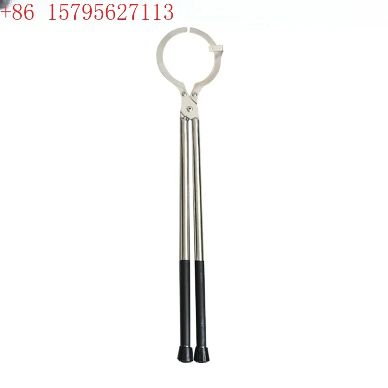 

Stainless steel pliers designed for clamping sets with 1-3KG crucible fire clamps
