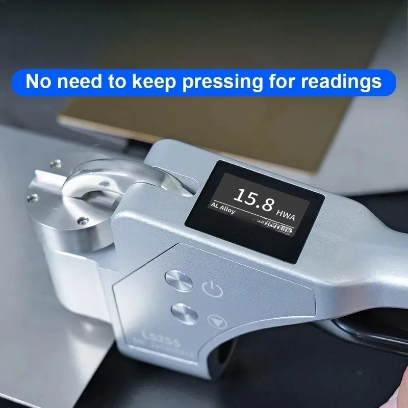 الجملة LS255 المحمولة فيكرز اختبار الصلابة الرقمية سبائك الألومنيوم ويبستر اختبار الصلابة #3