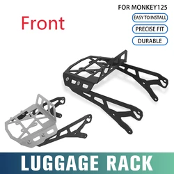 For Honda MONKEY125 Monkey 125 DAX125 DAX 125 2018-2024 Motorcycle Steel Black Front Rack Cargo Storage Carrier Holder Bracket