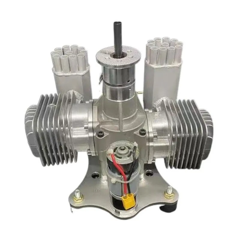 170cc Twin Cylinder Petrol Motor With Easy Start For RC Fixed Wing Model Plane Power Engine