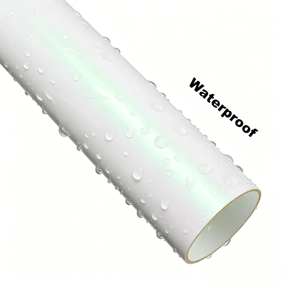 Self-Adhesive Glossy Aurora White Car Wrap Vinyl Film PVC Body Cover Foil for Motorcycle Color Changing Exterior Decoration Kit