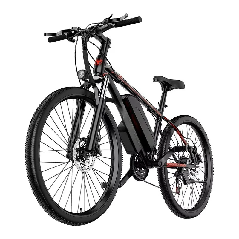 

Adult Electric Mountain Bike 500W 48V Full Suspension 1000W Max 27.5 X2.8 Fat Tyre Aluminum Alloy Integrated Lithium