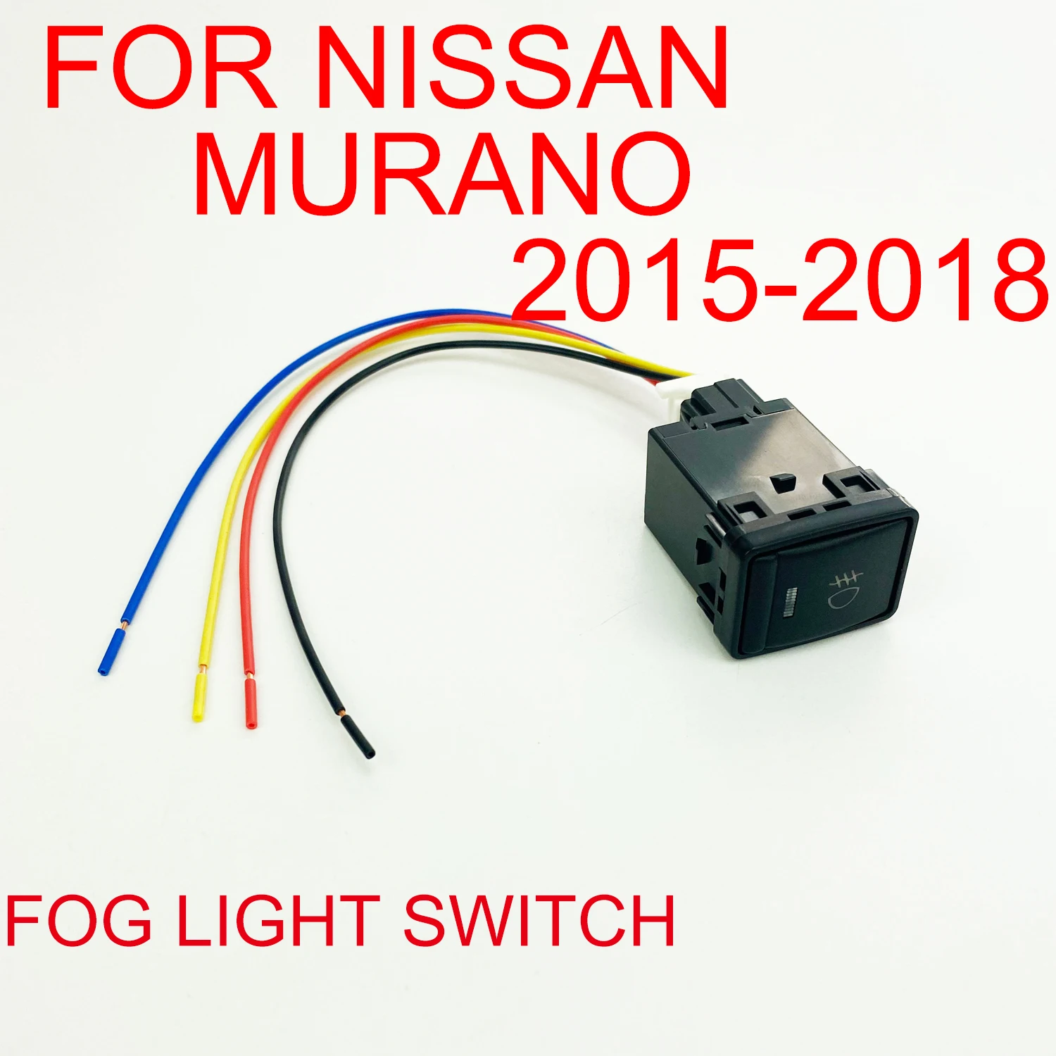 

Push Button Fog Light Switch w/LED Indicator Lights For Nissan Altima /Teana 2013-2016 / Murano 2015-2018 / Kicks 2017