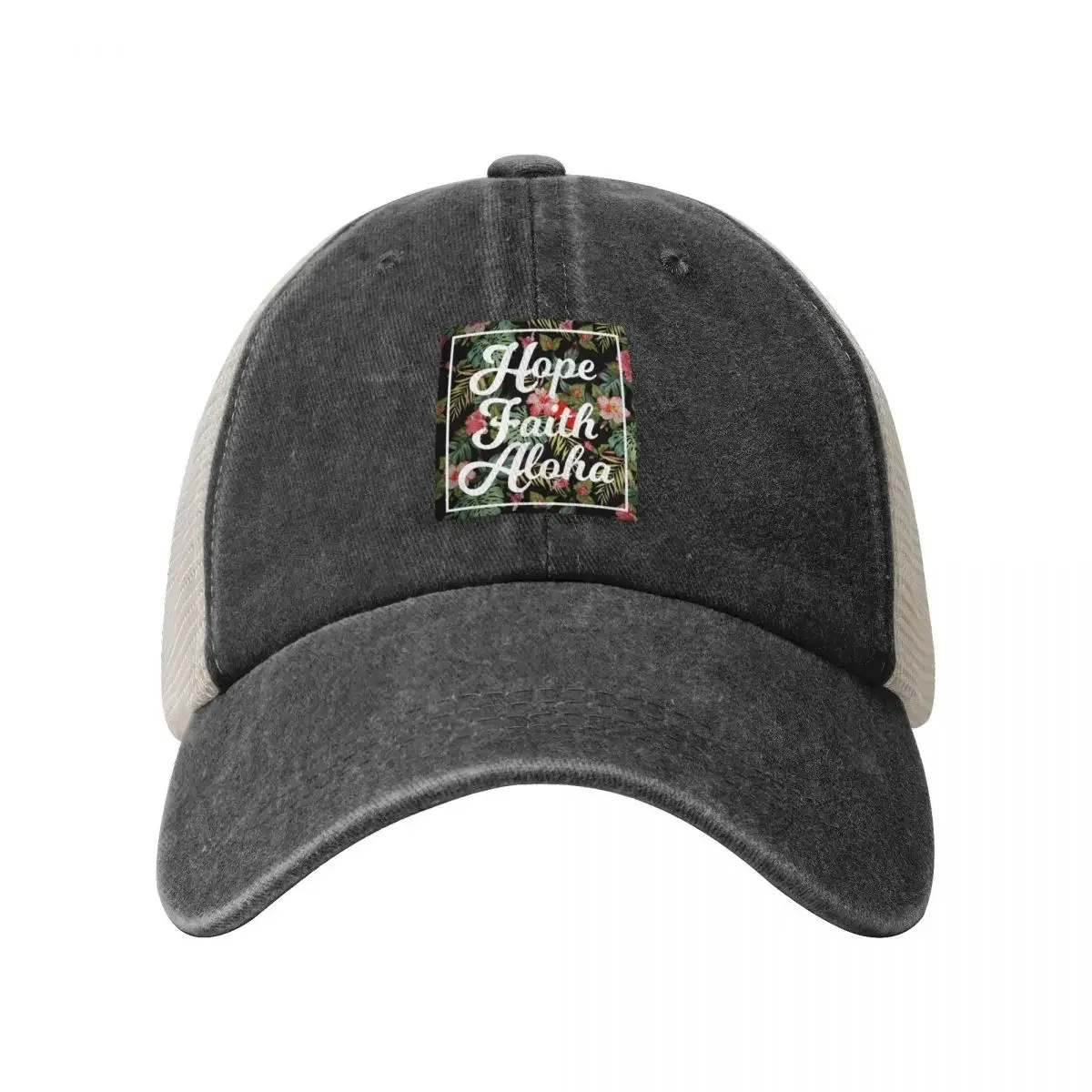 Hope Faith Aloha 808 Hawaiian Island Life Baseball Cap black Trucker Hat Men Luxury Brand Women's