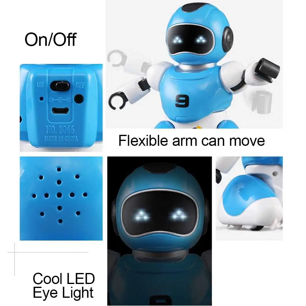 Intelligent RC Soccer Robot Smart Electric Simulation Football Battle Game Soccer Robot Children Toys Educational Gift