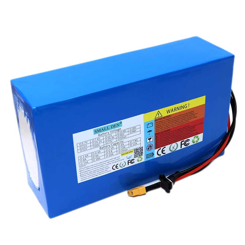 New 52V 10Ah 13Ah 15Ah 20Ah 30Ah 35Ah 18650 Lithium Battery Pack 1500w High Power For electric scooter tricycle motorcycl+charge