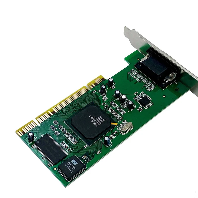 

A37T-2X Видеокарта PCI для настольного компьютера ATI Rage XL 8 МБ Тракторная карта VGA-карта для HISHARD BUDDY