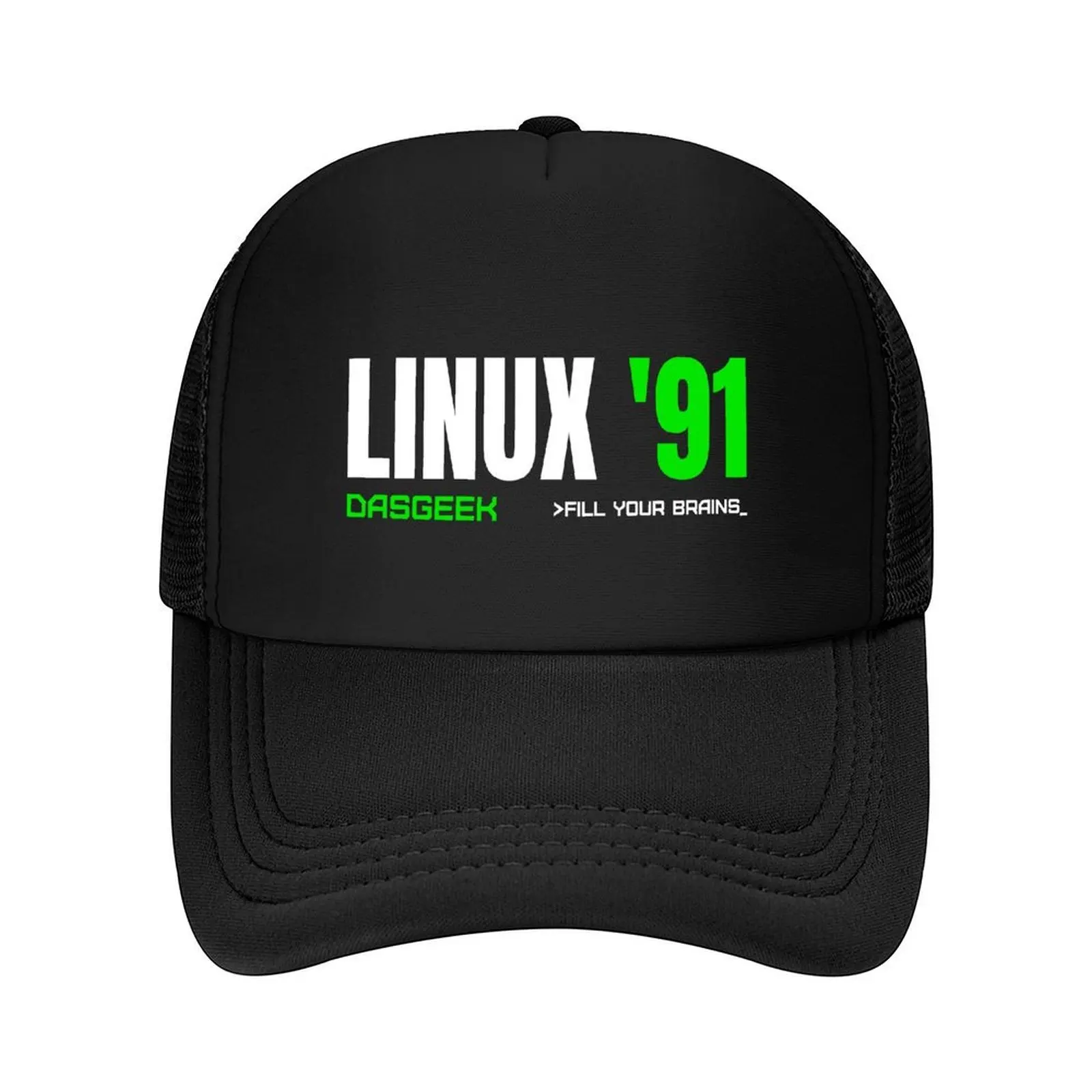 

Linux '91 - DasGeek Baseball Cap Male hat custom Hat Golf Cap Fishing cap Girl'S Hats Men's