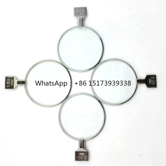Optical Trial Lens Ophthalmic Trial Glass Lenses Optometry Eye test Glasses