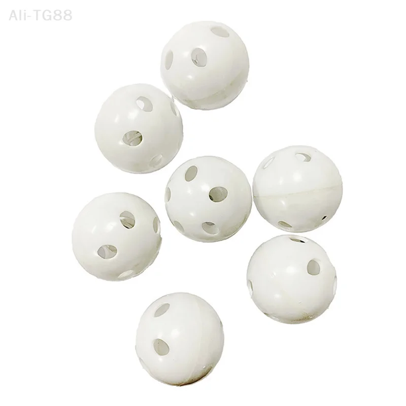 10개 24mm 플라스틱 딸랑이 벨 볼 스퀴커 아기 장난감 DIY 소음 발생기 비즈 썸네일 6