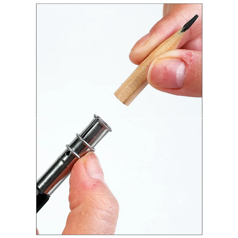

30PCS Pencil Extender Holder Adjustable Pencil Lengthener Tool Coupling Device For School Art Writing