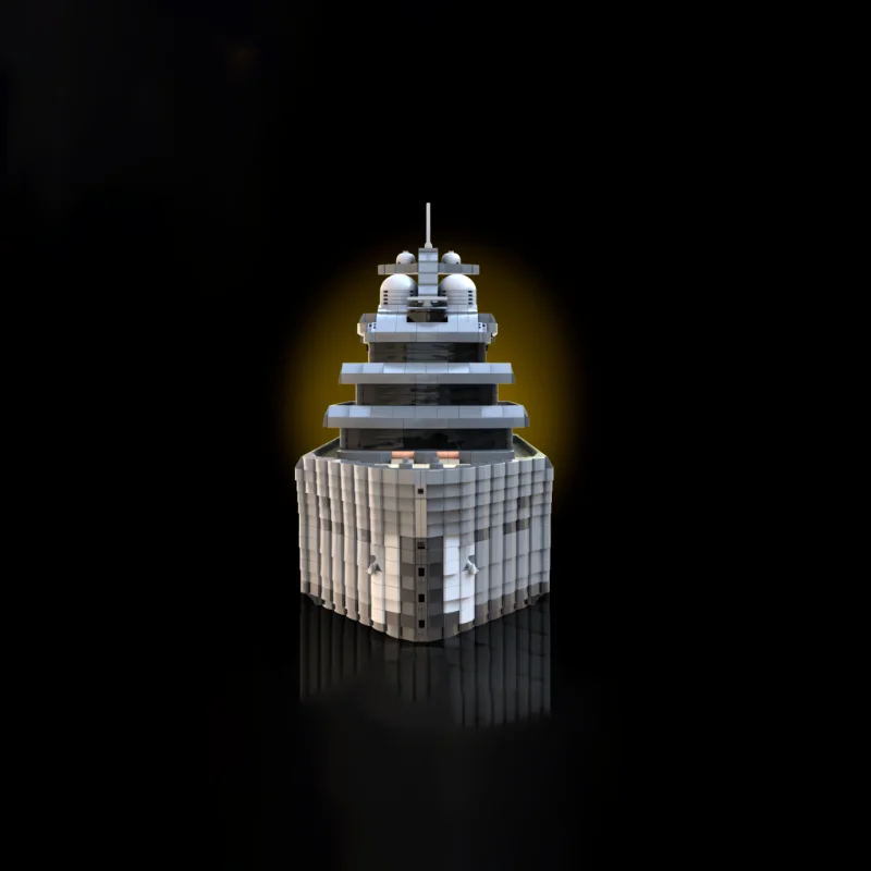Moc Bausteine Die SUPREMACY Yacht Modell Technologie Ziegel Schiff Boot Modell DIY Montage Urlaub Bau Spielzeug Set Geschenke