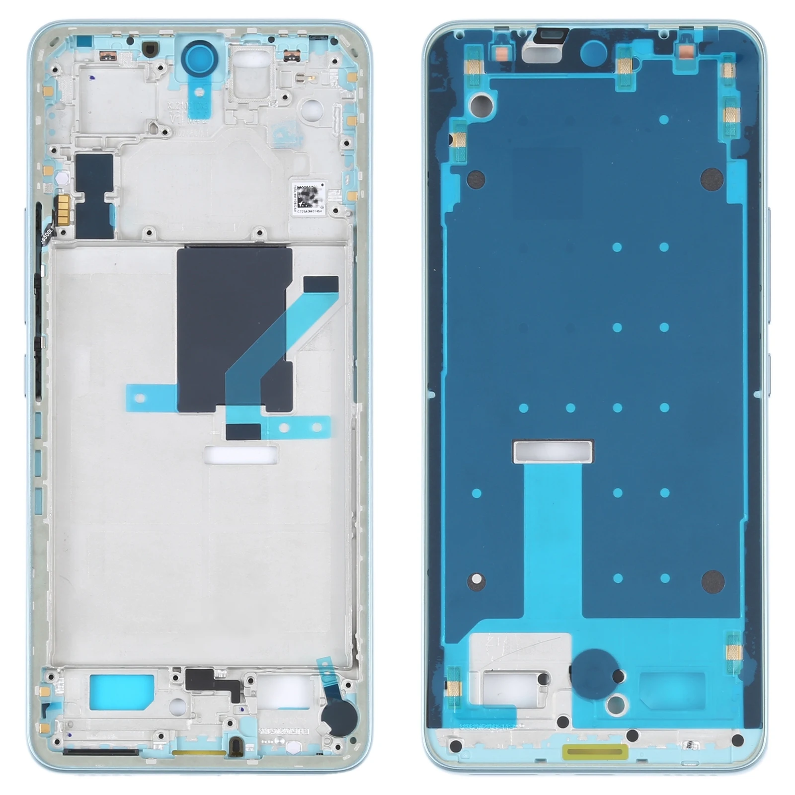 For Xiaomi 12 Lite Front Housing LCD Frame Bezel Plate