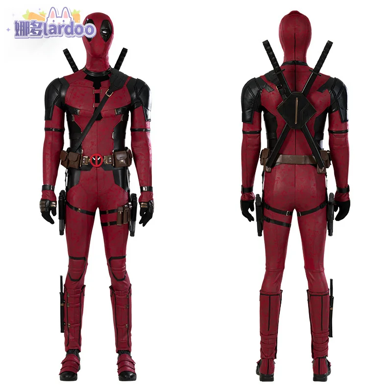 Movie deadp 3 Wolverine cosplay cosutme Wade Winston Wilson jumpsuit Zentai adult men Halloween pool mask props outfit full set