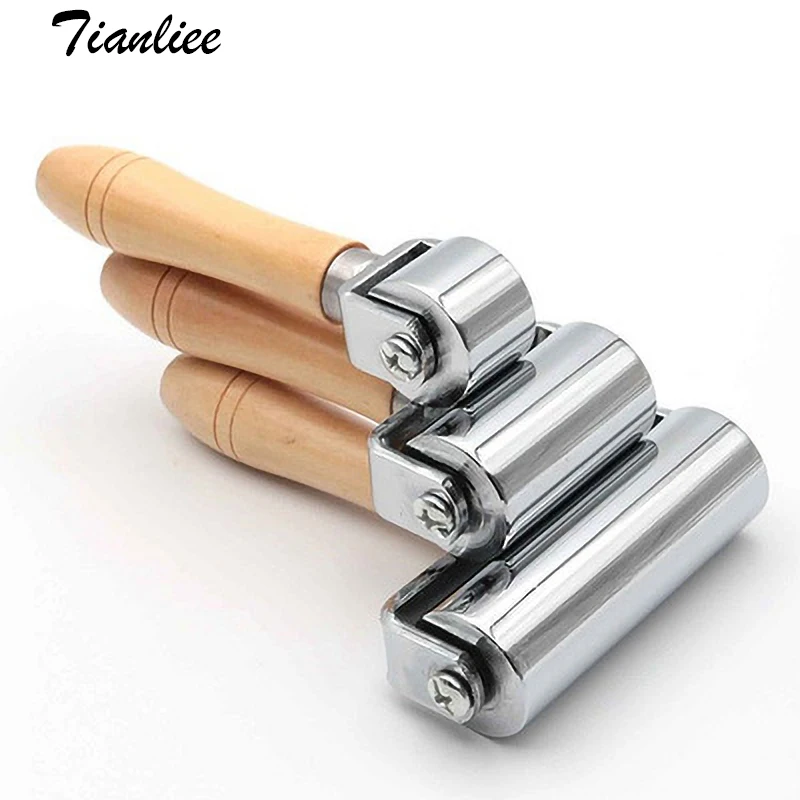 Diy Edge Creaser Lamination Rollers Cobbler Tools Craft Tool And Accessories For Leather Sewing For Work Handicraft Professional