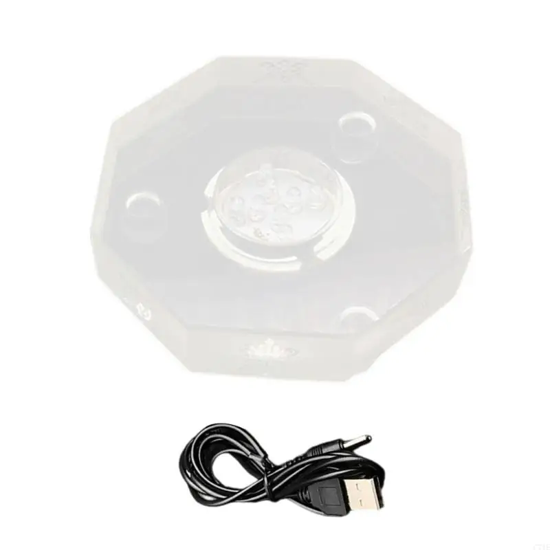 

Multiple Color Rotating Stand USB Powered for Jewelry Artwork