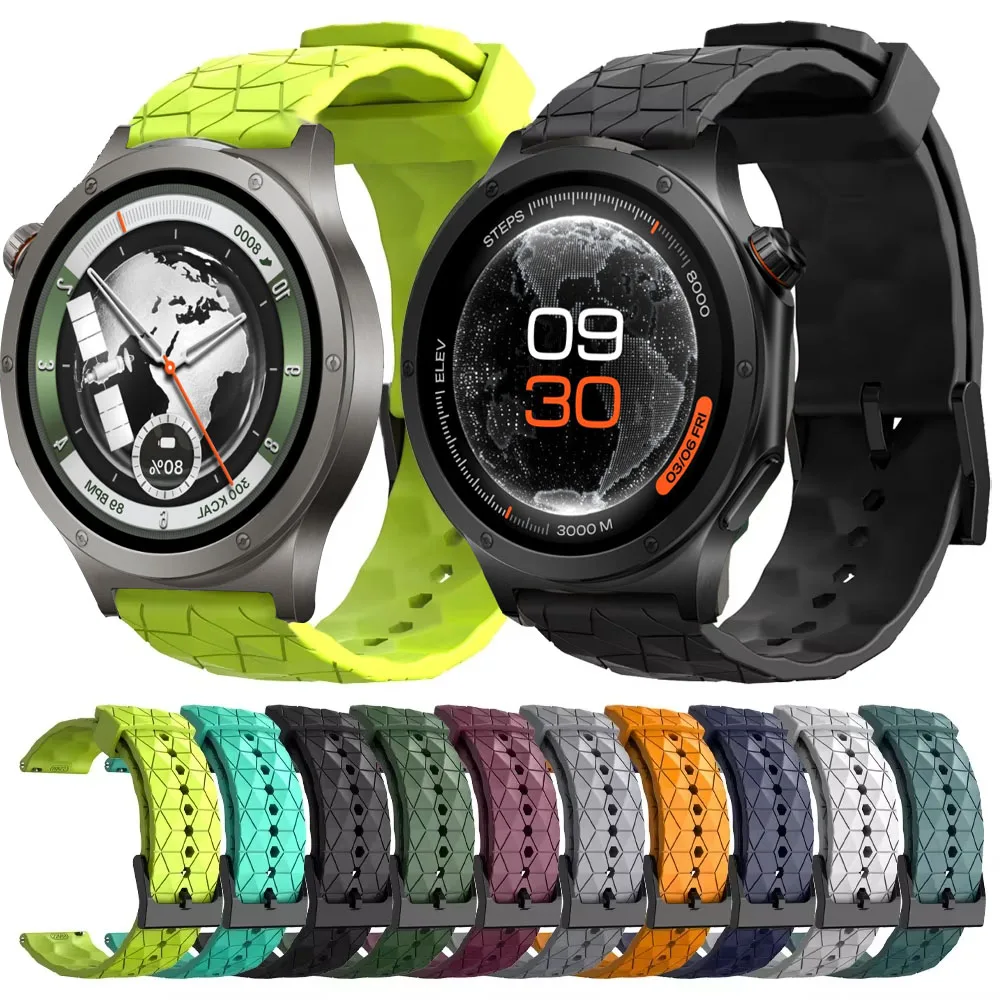 Bracelet de montre en Silicone, 22mm, pour OnePlus Watch 4 3 2 2R, pour OPPO Watch 4Pro X X2 X3/OnePlus 46mm/Lite Correa