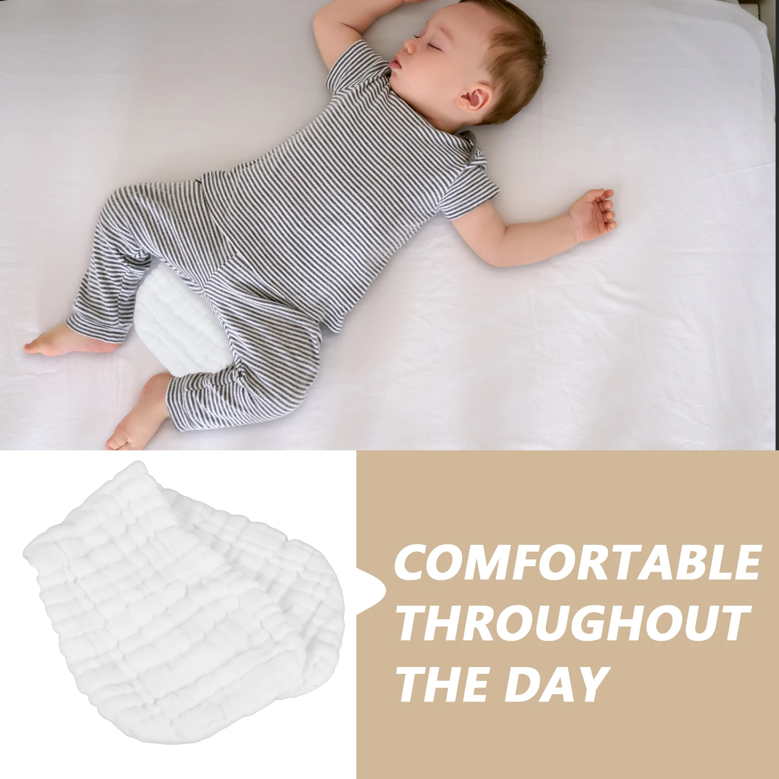 

Pure Cotton Gauze Diaper Baby Pads Cloth Diapers Liners Inserts Covers Collection Towels