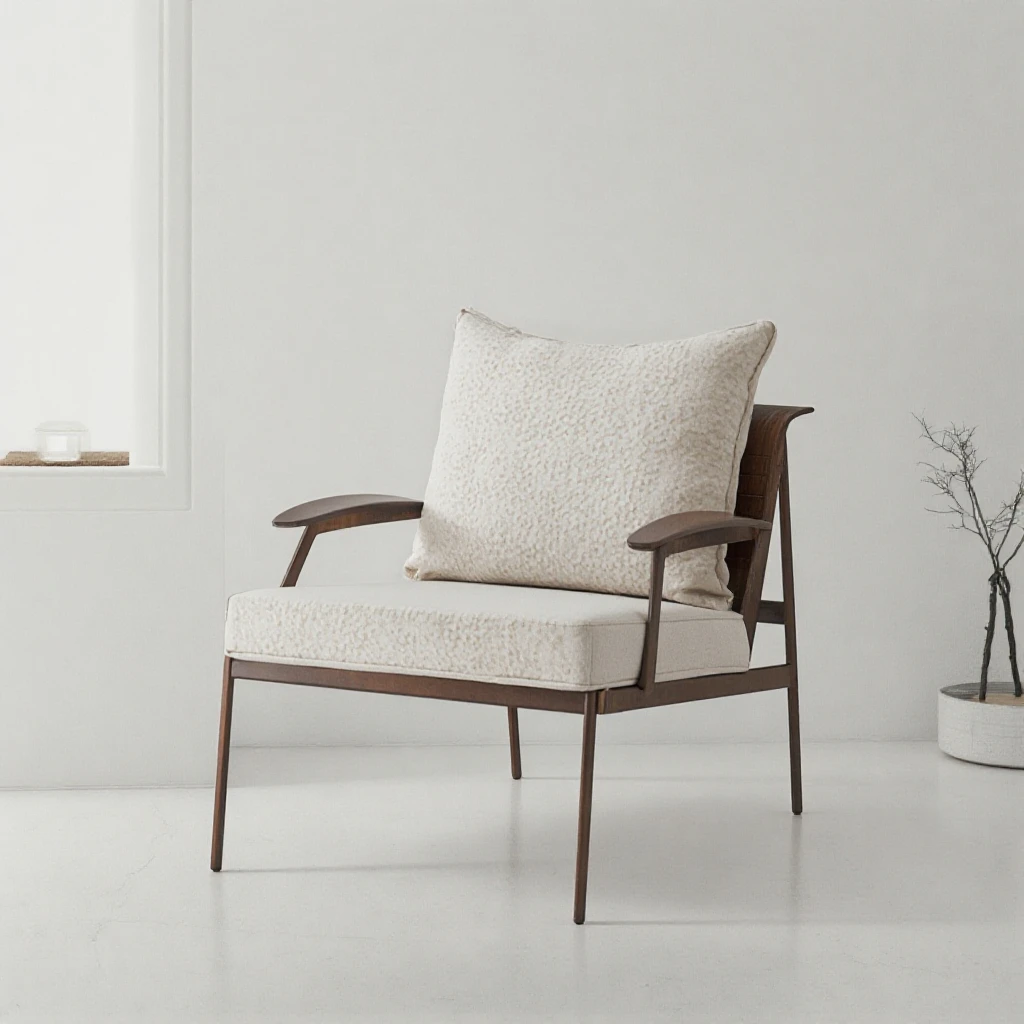 Home Furniture Leisure Living Room Chairs Padded Armchairs