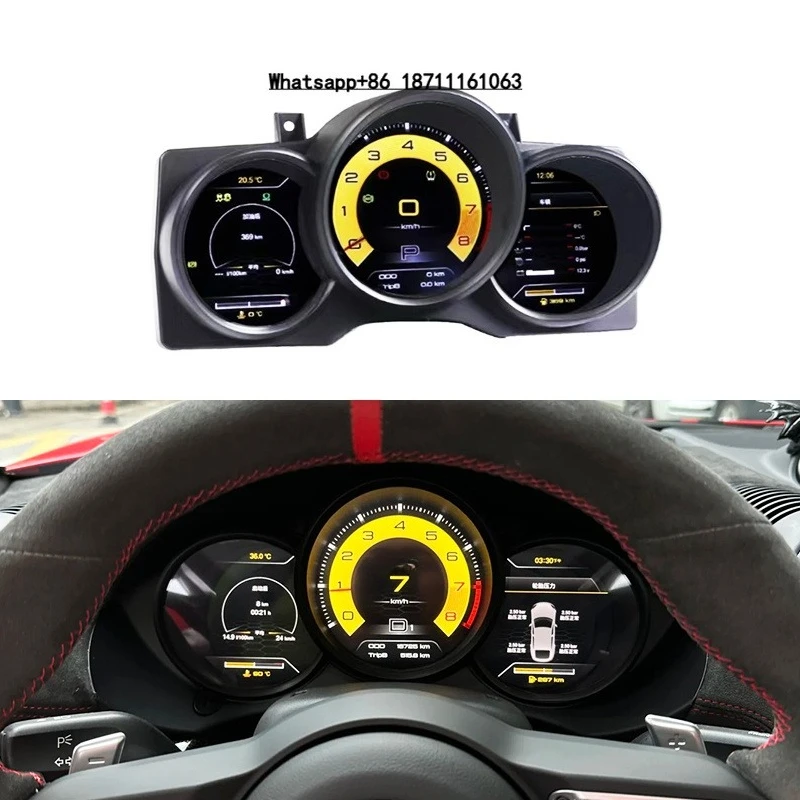 2016-2023 Performance Parts New Interior LCD Instrument Panel Center Console Car Modification Performance for 718