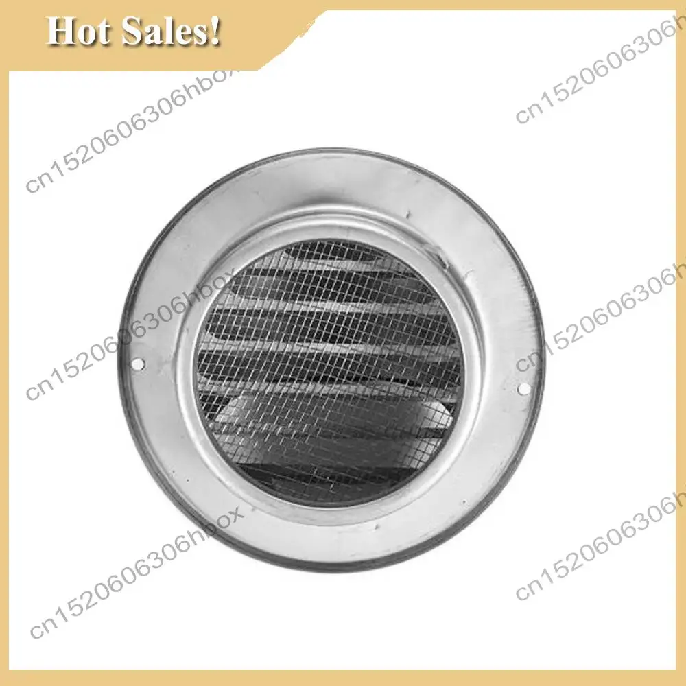 

-HOPE 304 Stainless Steel Air Vent Round Grille Ventilation Cover Wall Vent Outlet 4 Inch