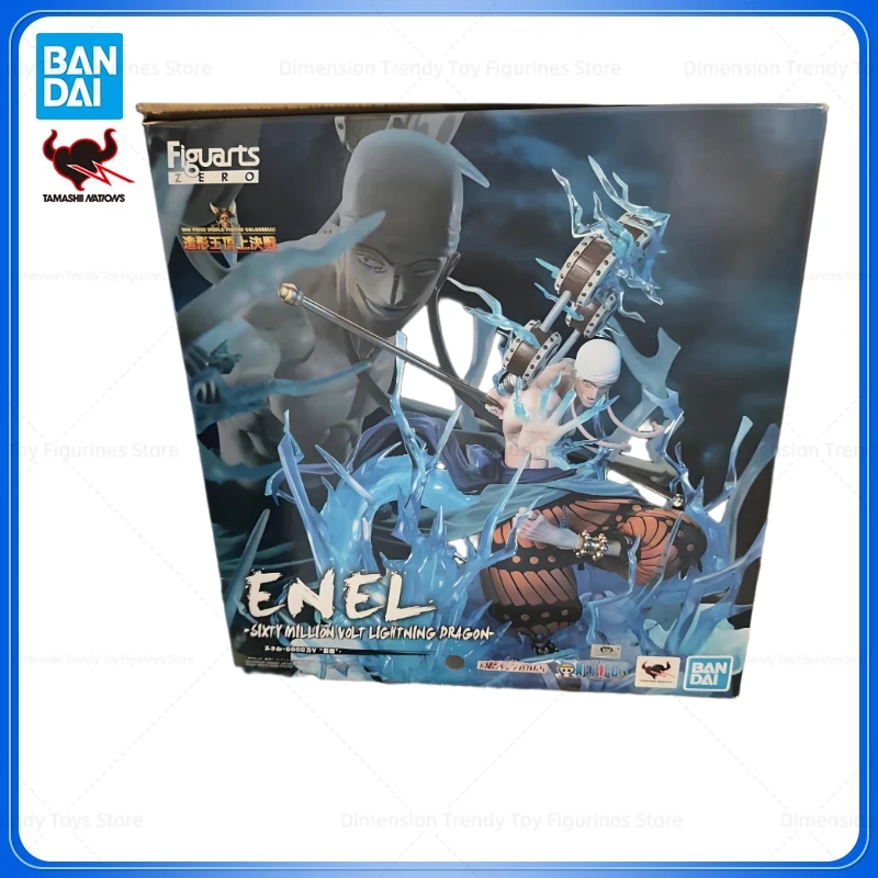 

Bandai Original In Stock Extra Battle Figuarts ZERO Anime One Piece Enel Action Figure Model Toys Gifts DT