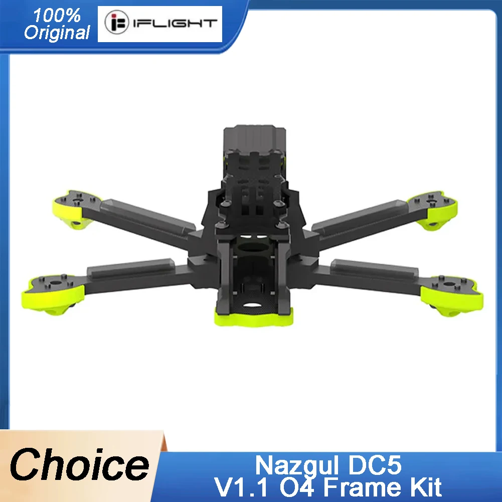 

iFlight Nazgul DC5 V1.1 O4 Pro FPV Frame Kit 240mm Wheelbase with 5mm Arm for RC FPV Racing Drone