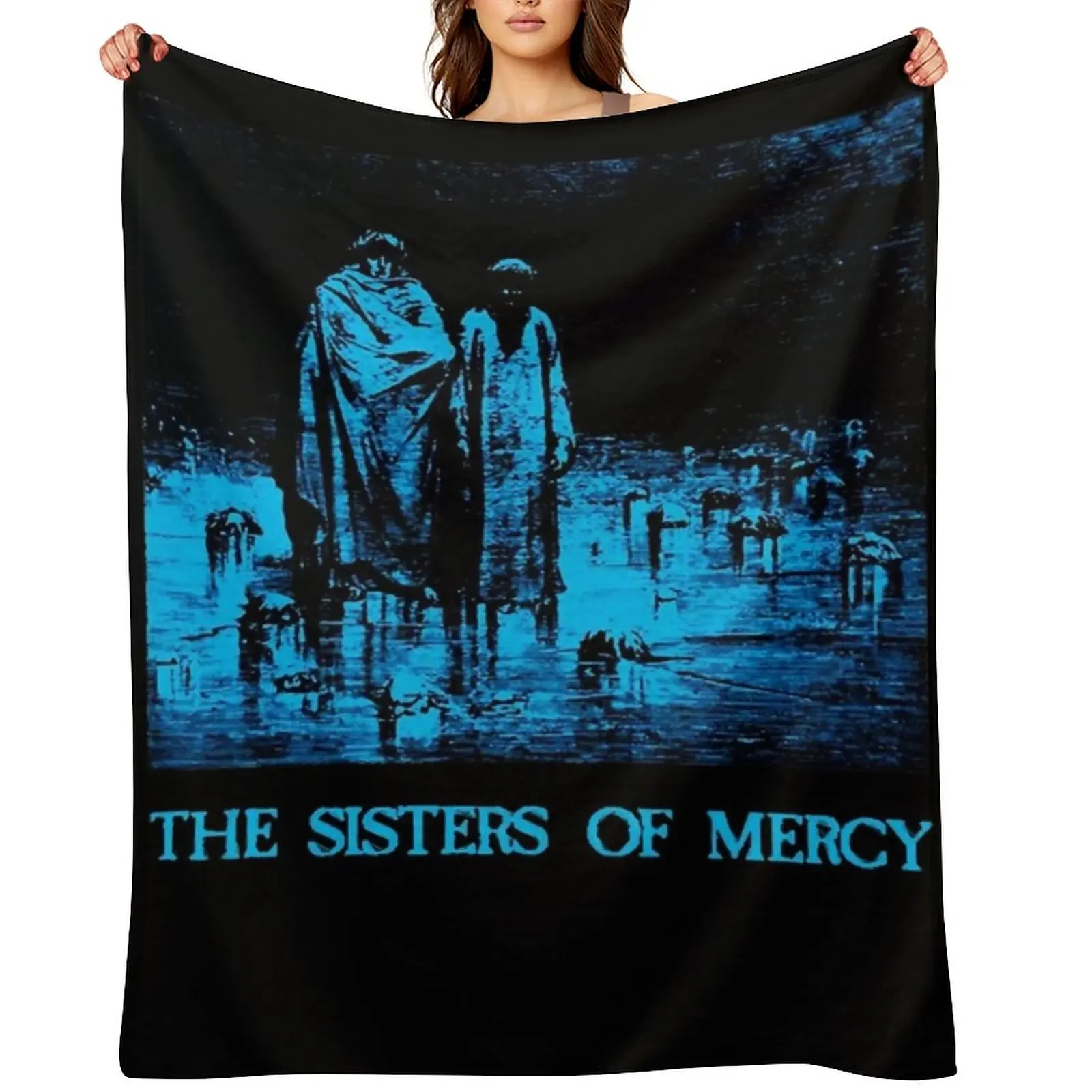 

Одеяло Sisters Mercy, декоративный диван, плюшевые тонкие фланелевые одеяла
