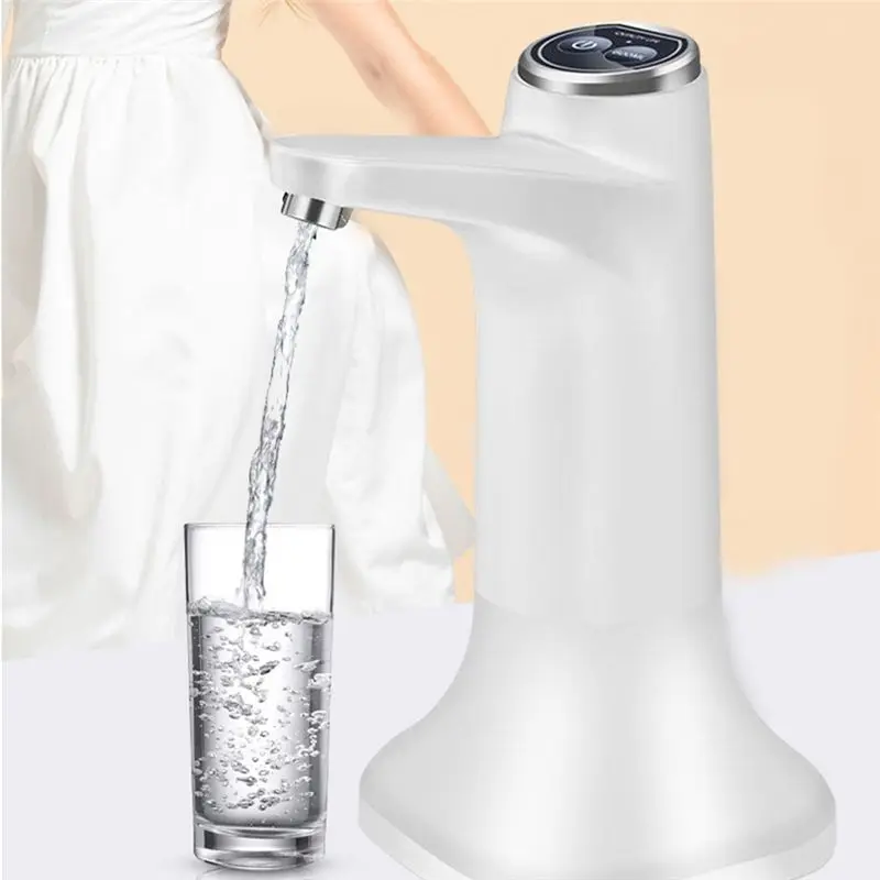 موزع مياه ذكي، مضخة مياه كهربائية، شحن USB، محمولة للمطبخ والمكتب، موزع مشروبات خارجي-A