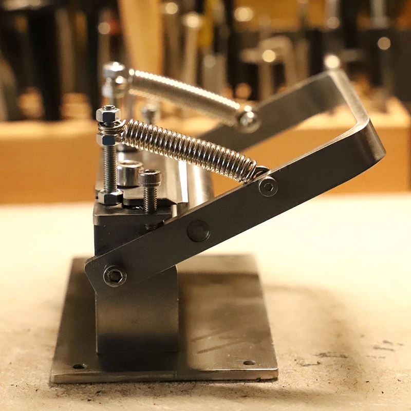 Manual Cowhide Leather Splitter Machine Cutting Peeler Tools 304 Stainless Craft Leather Leather Strips Belt Thinning Machine