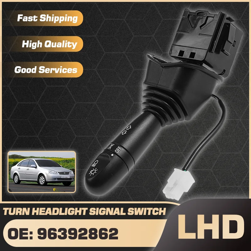 

Car Turn Signal Headlight Switch For Daewoo Lacetti Chevrolet Estate Optra Suzuki Forenza Reno Holden Viva 2004-2008 96392862