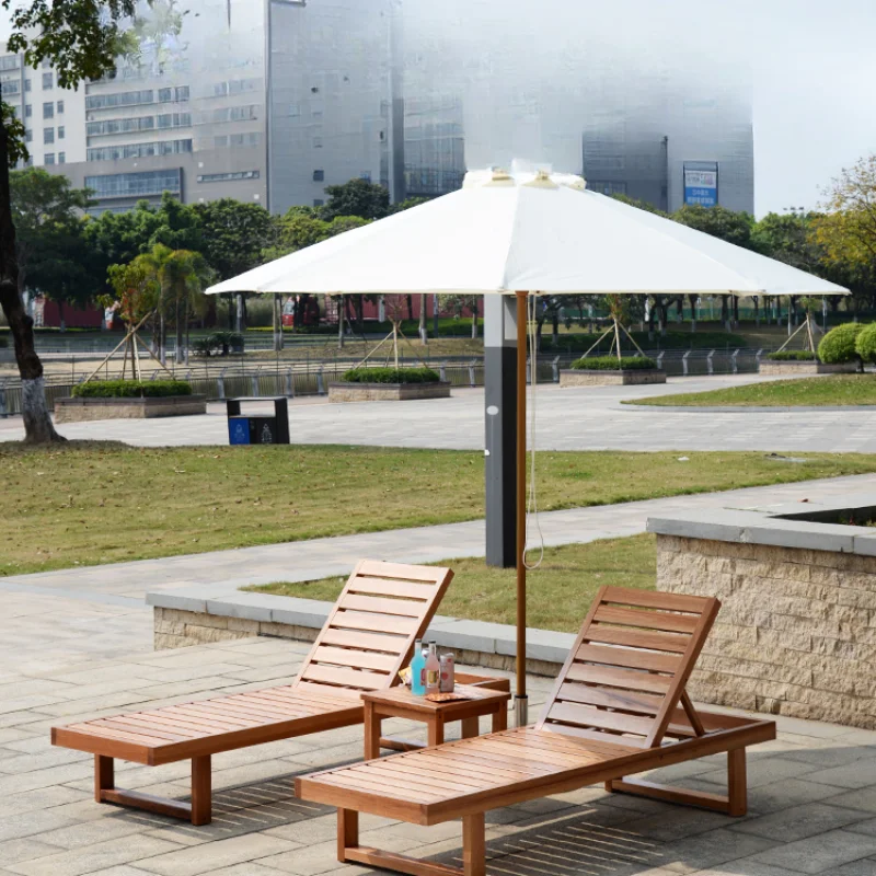 Outdoor seaside pool beach chairs