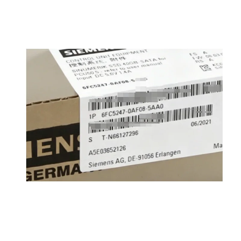 Original 6FC5247-0AF08-5AA0 Hard Disk Bracket SSD Electrical Circuit Component Lead Time One Week For Siemens