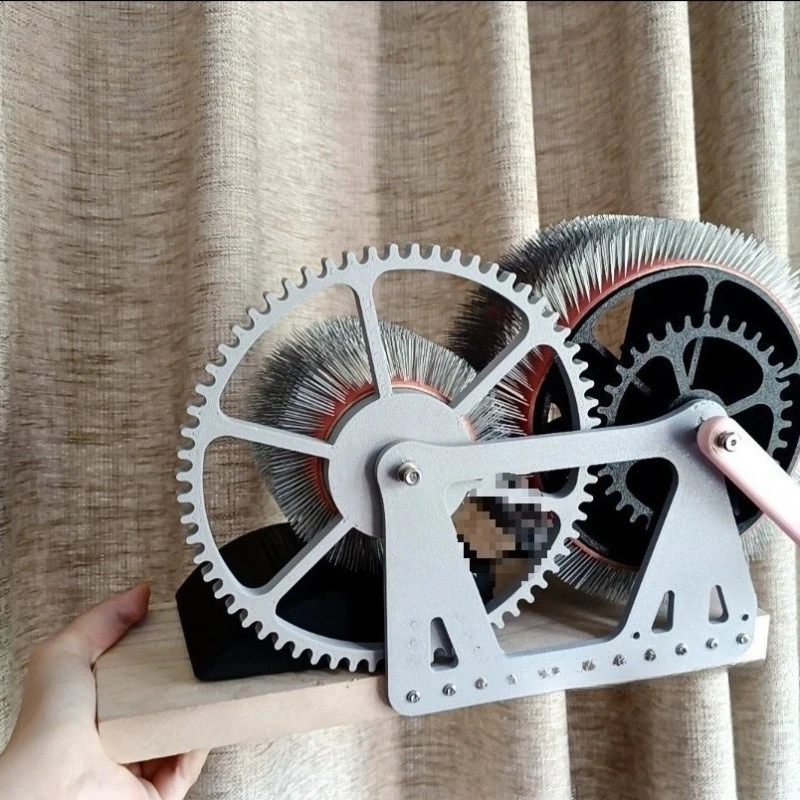 Hand carding machine wool felt color mixer color mixing comb spinning thread handmade wool felt
