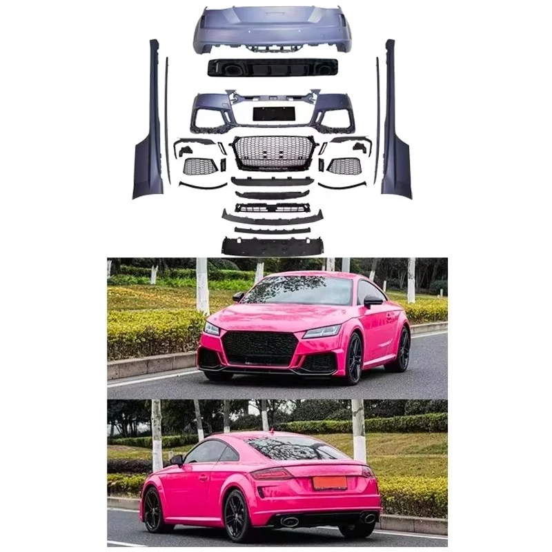 

STLF MK3 TTRS Body Kit for Audis TT MK3 2015-2017 23 Style Aerodynamic Exterior Accessories Upgrade TTRS PP Material Body Kit