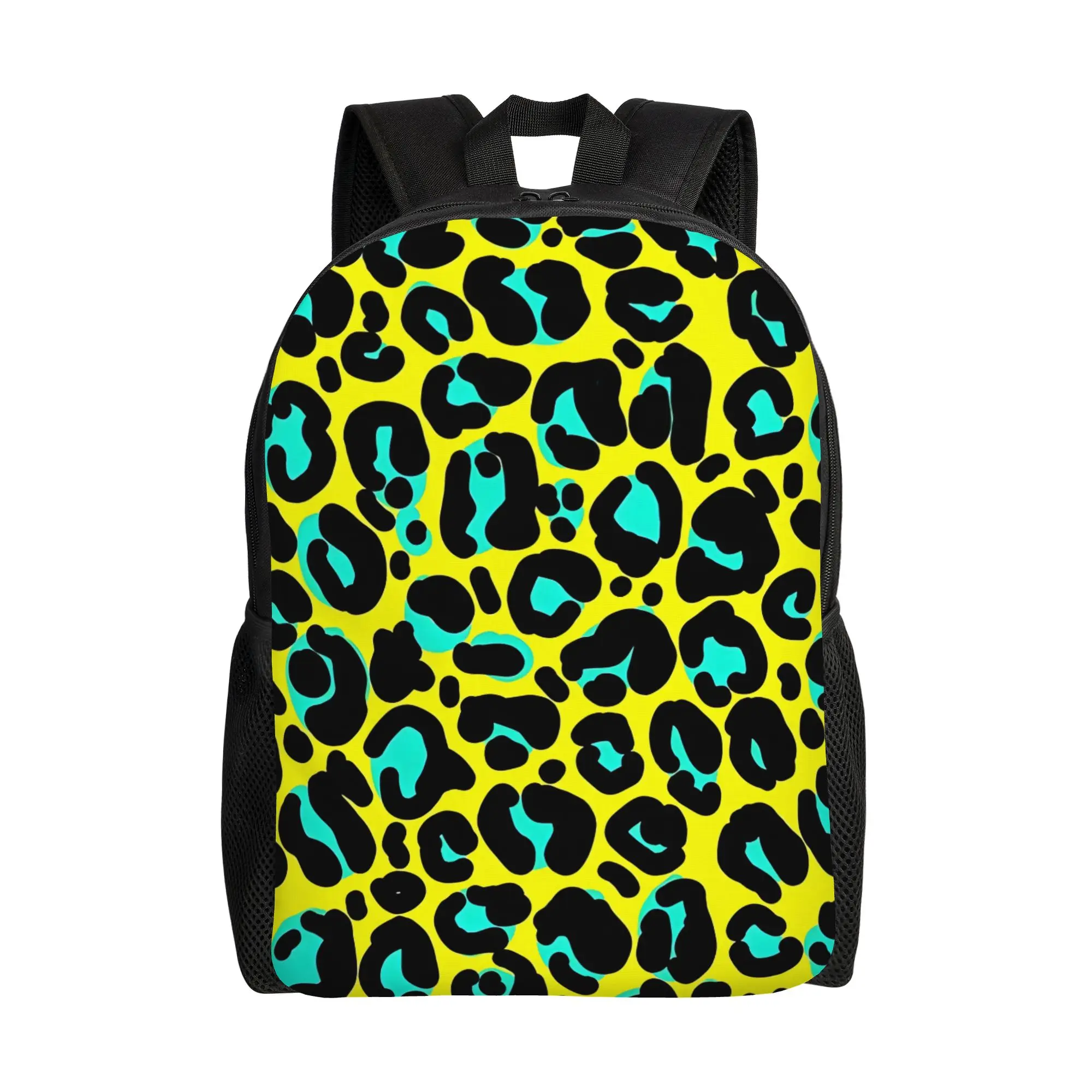 Back to school season Multi-Function Wild Thing Pattern Bookbag Leopard Print Female Book Pack Backpack
