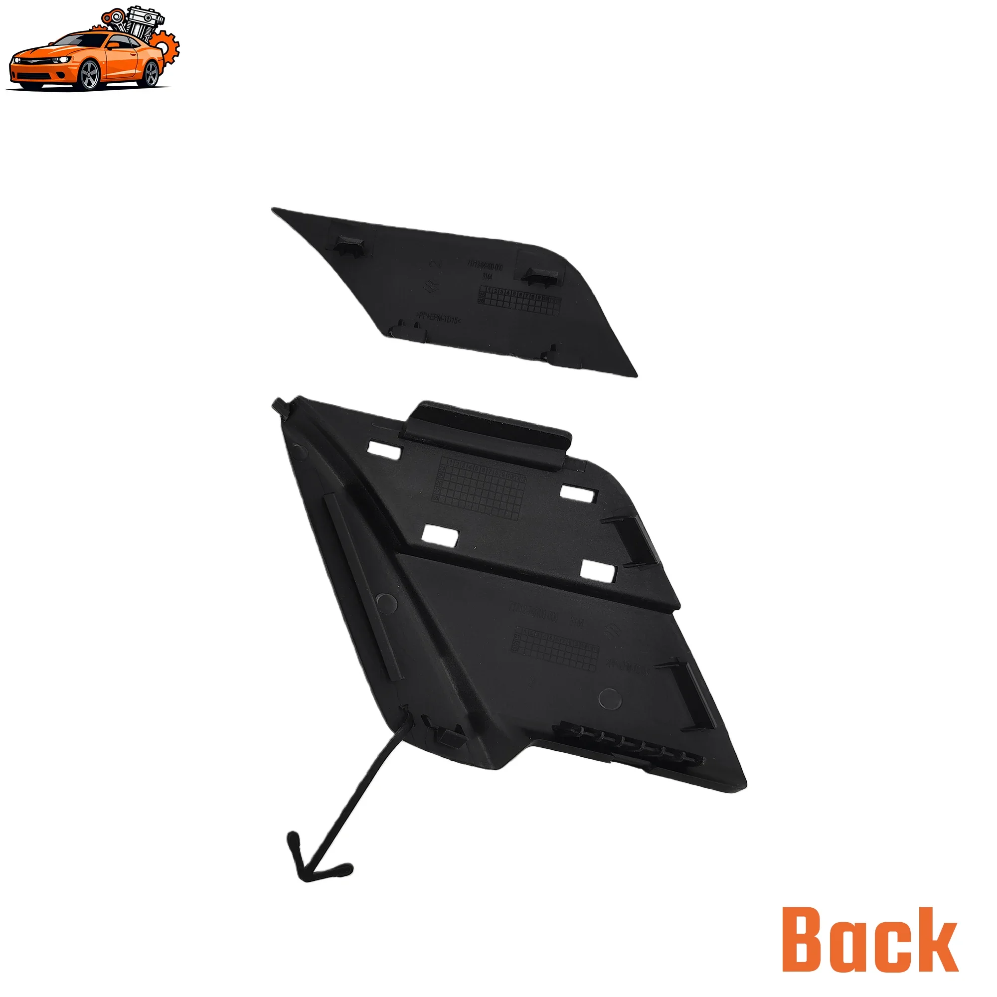 Car Front Bumper Tow Hook Cover Cap For Suzuki SX4 S-cross Cross Facelift 2016 2017 2018 2019 2020 Trailer Hauling Eye Cover Lid