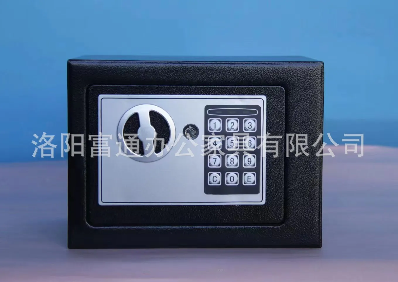 Coin Safe 17E Small All Steel Password Home Office Mini Safe Black Colors
