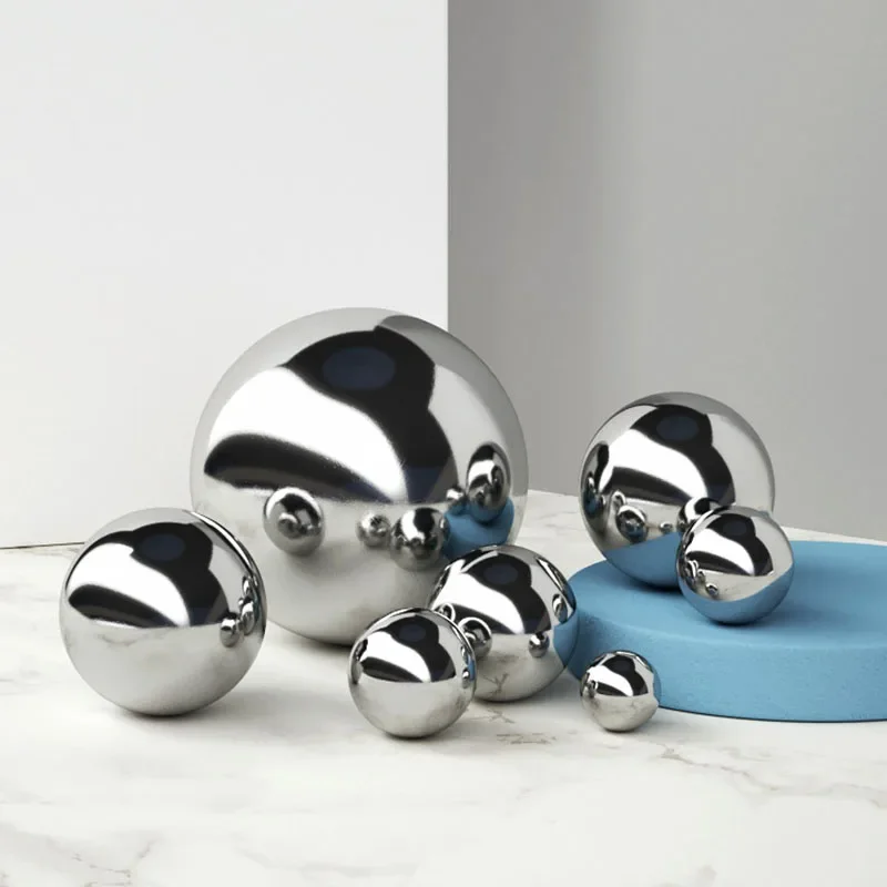 1-1000Pcs 304 Stainless Steel Balls 0.5/0.8/1/1.5/2/2.381/2.5/3/3.5/4/6~60mm Solid Smooth Bearing Steel Ball Spherical Bead Ball