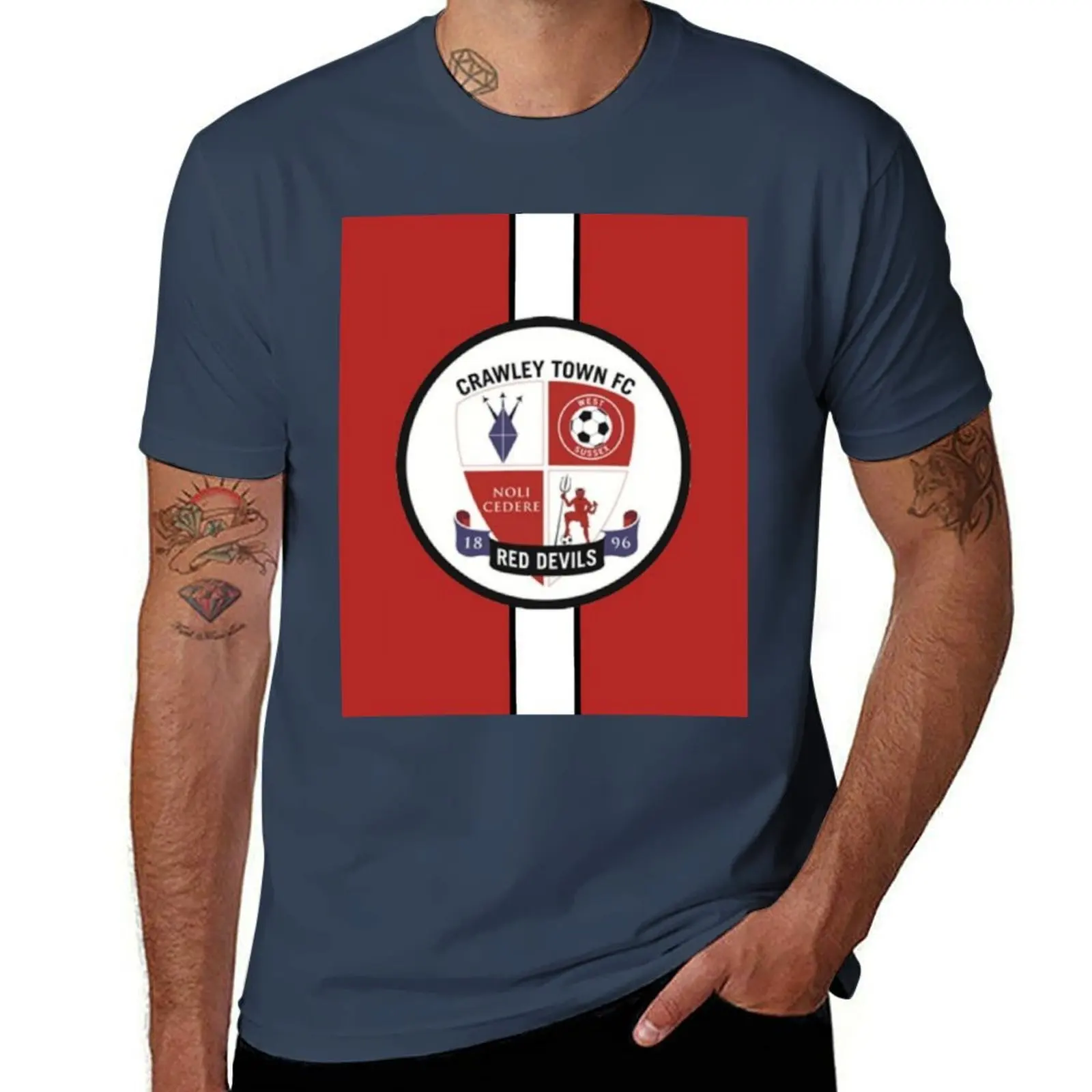 

Crawley FC Town Graphic T-Shirt Work Duty Casual T-Shirt