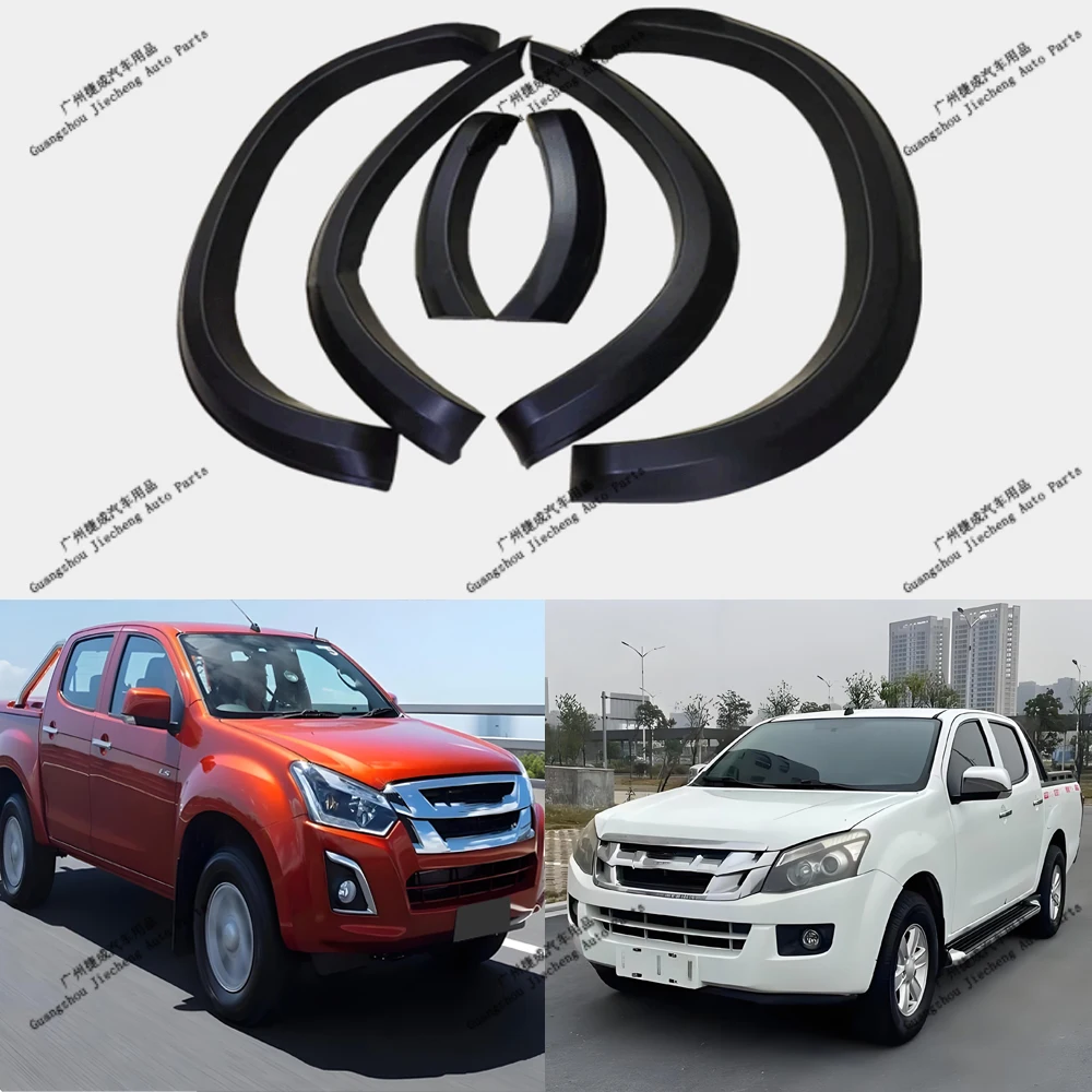 Fender Flares for D-MAX Dmax 2012-2019 2020-2023 2024-2026 Wheel Arch Extension Protector Mudguards Double Cab Car Accessories