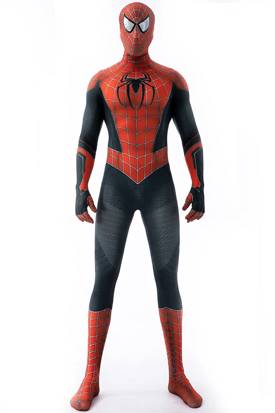 Cami Spiderman Cosplay supereroe 3D stampato Spandex Bodysuiti Zenzai vestito Spider Boy Costume di Halloween vestito di carnevale di natale