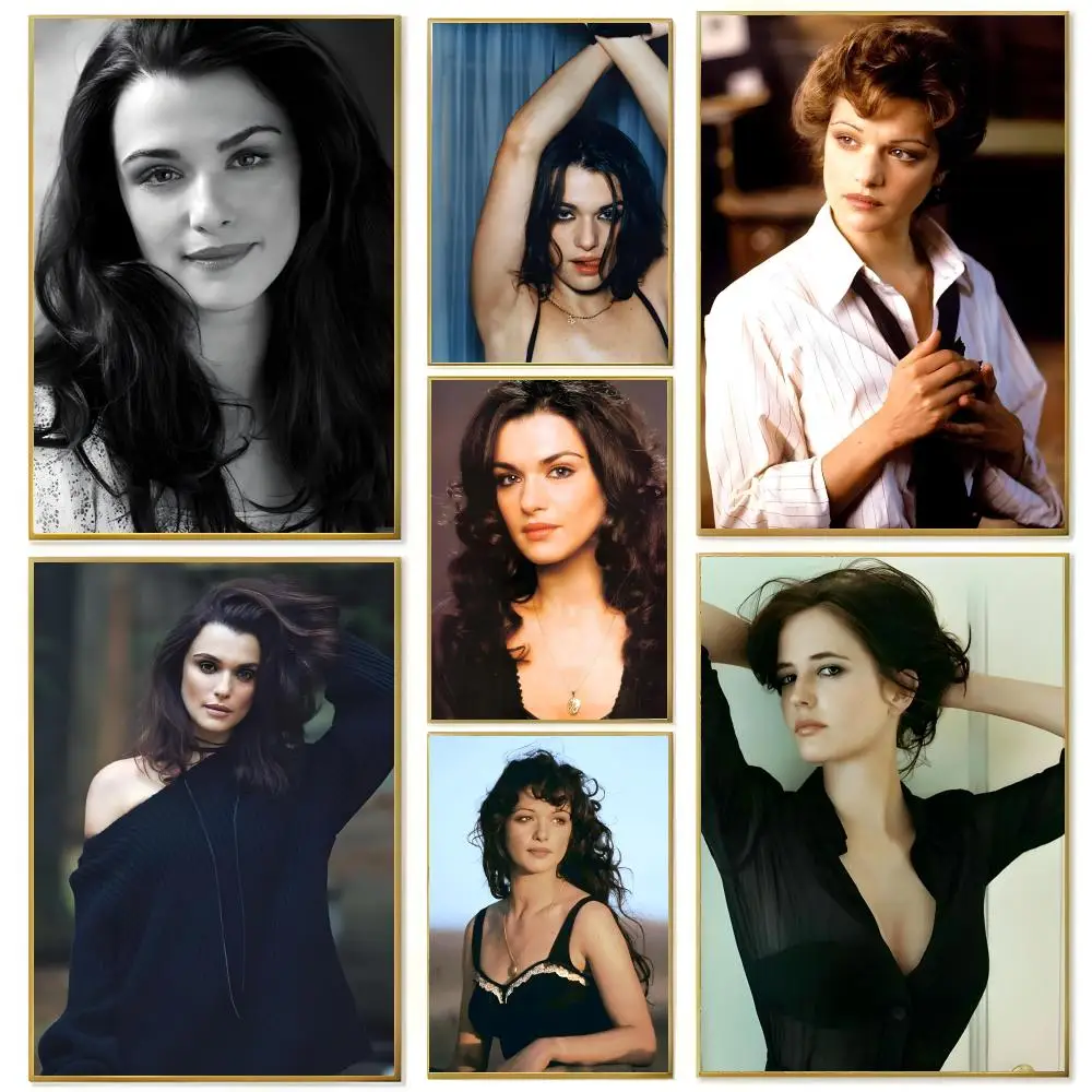 actress R-rachel W-weisz Poster Wall art print art suitable for living room bedroom bar parlor home decor gift