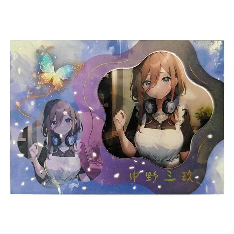 Anime Dea Storia Rare Refraction Foil Asami Nanami Ogiwara Sayu Nakano Miku Giocattoli per ragazzi Carte da collezione Regalo di compleanno