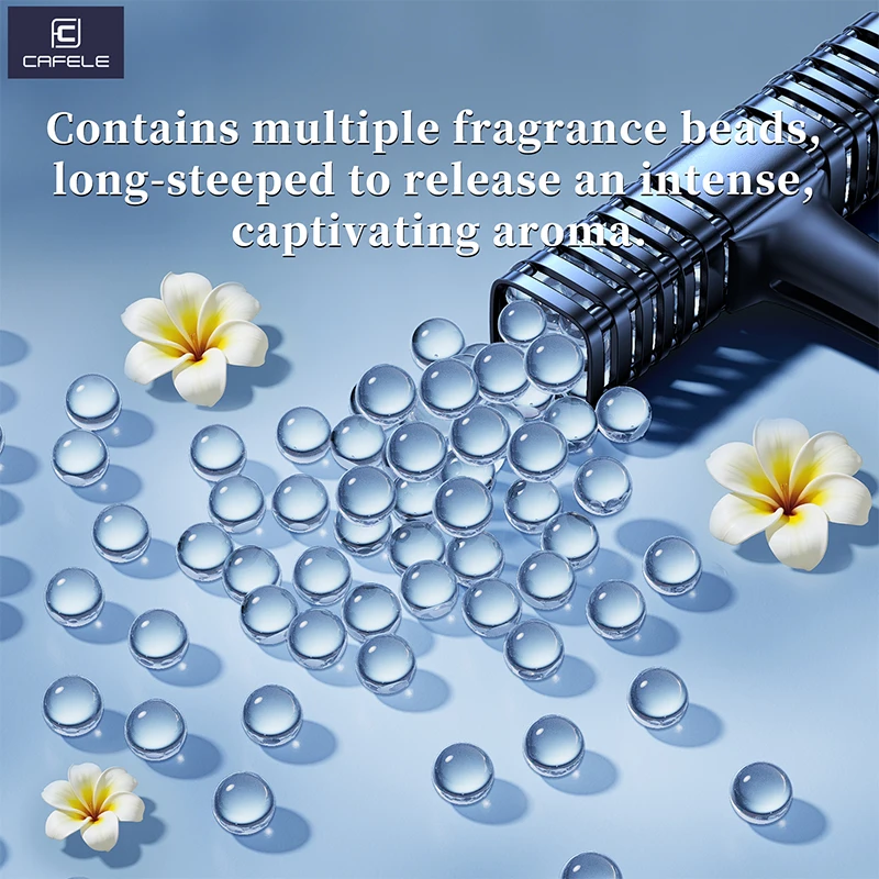 معطرات الهواء للسيارة تنفيس الهواء مشبك عطر السيارة ناشر رائحة الطبيعة مع خرز عطر متعدد موزع رائحة السيارة