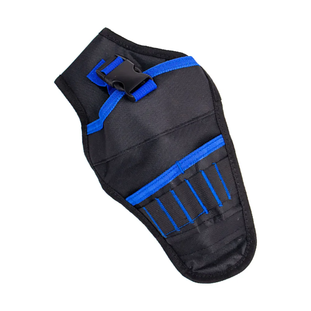 حقيبة أدوات متعددة الوظائف، حاوية تخزين كهربائي، مادة عالية الجودة، حزام محمول مريح للمقاول